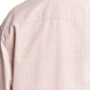 Camicia a quadri con effetto dip-dye