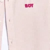 Camicia a quadri con effetto dip-dye