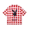 Camicia da resort Playboy x BOY Gingham Bunny