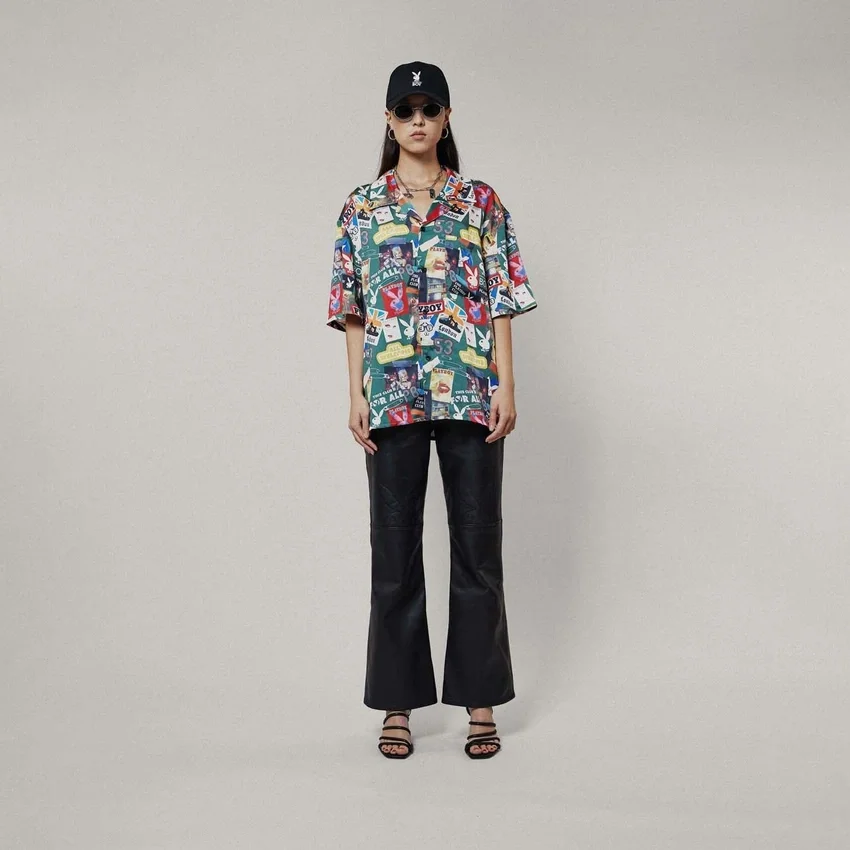 Camicia da resort Playboy x BOY Scrapbook