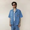 Camicia in denim Playboy x BOY Jumbo Bunny