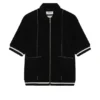 Camicia in spugna con zip