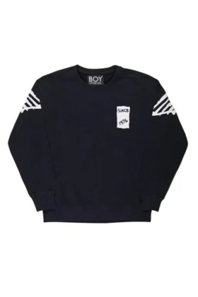 Felpa BOY con stampa “Tape Eagle” sul retro