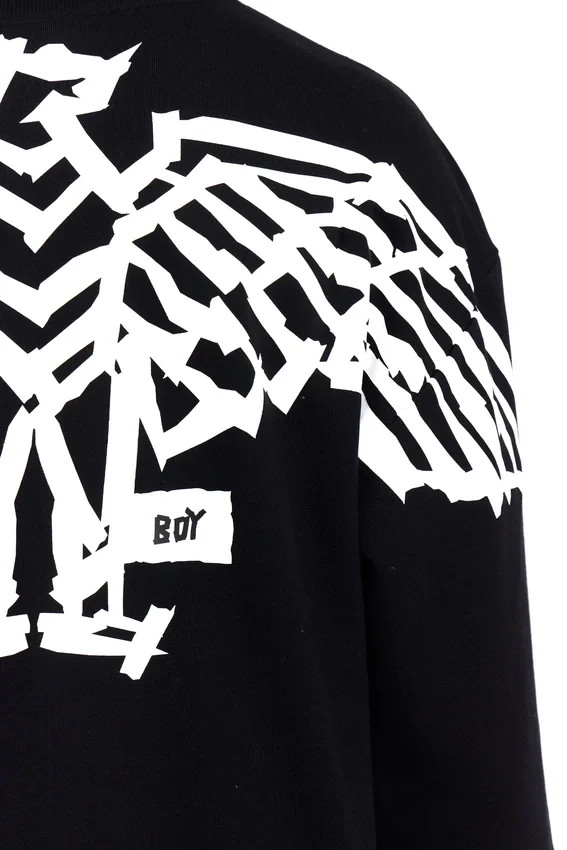 Felpa BOY con stampa “Tape Eagle” sul retro
