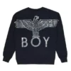 Felpa BOY Eagle con stampa sul retro