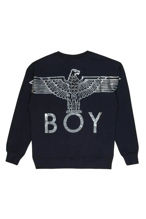 Felpa BOY Eagle con stampa sul retro