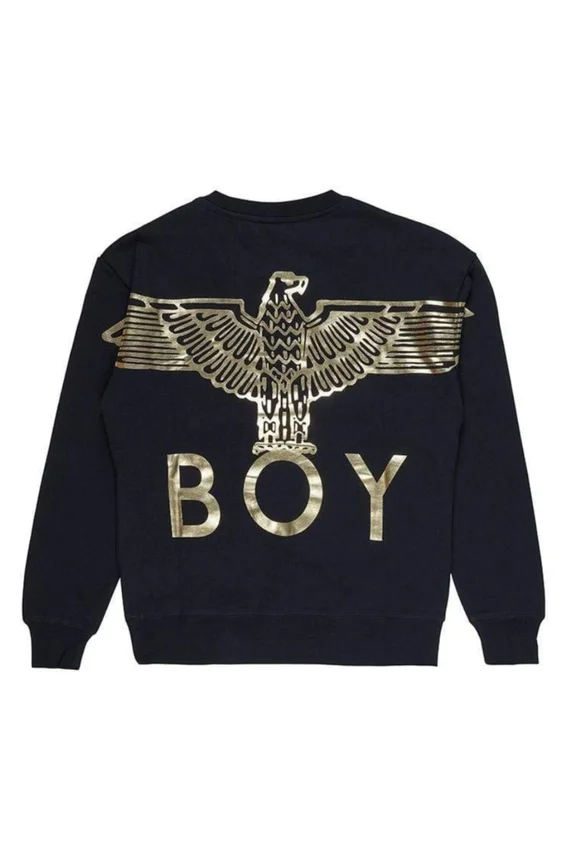 Felpa BOY Eagle con stampa sul retro