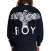 Felpa BOY Eagle con stampa sul retro