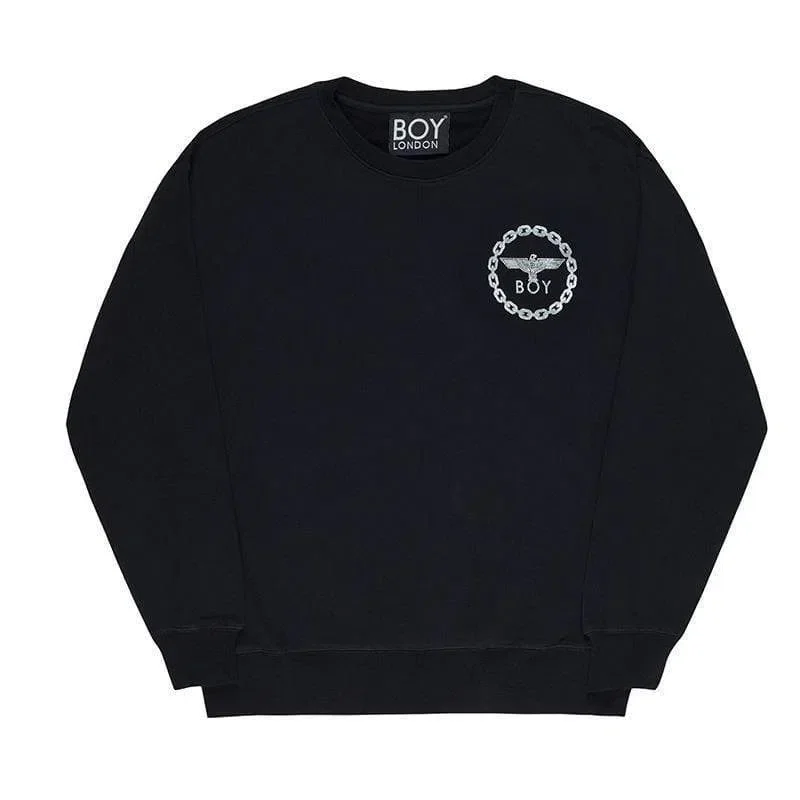 Felpa BOY Eagle con stampa sul retro