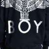 Felpa BOY Eagle con stampa sul retro