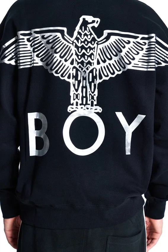 Felpa BOY Eagle con stampa sul retro