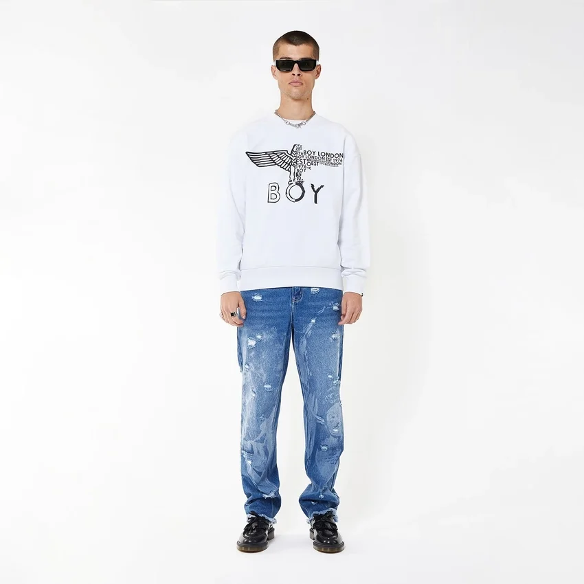 Felpa Boy Eagle Concealed