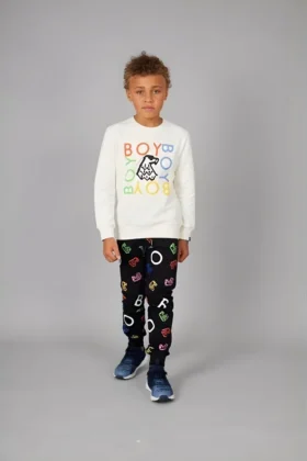 Felpa BOY Quadruple per bambini