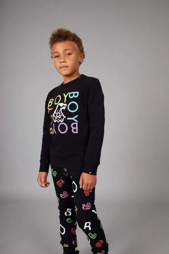 Felpa BOY Quadruple per bambini