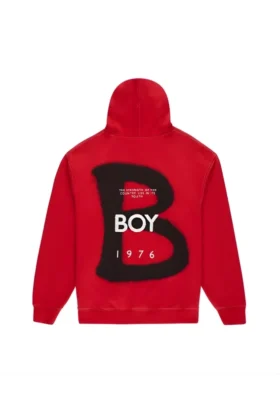 Felpa con cappuccio “B is for BOY”