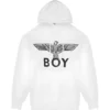 Felpa con cappuccio BOY Eagle Scribble