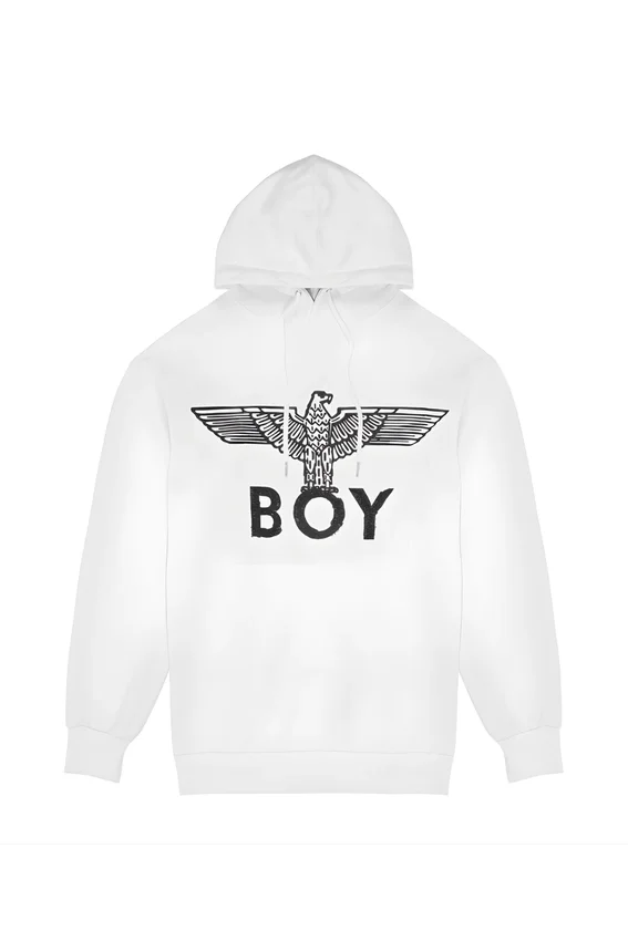 Felpa con cappuccio BOY Eagle Scribble