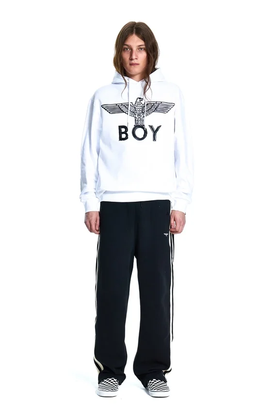 Felpa con cappuccio BOY Eagle Scribble