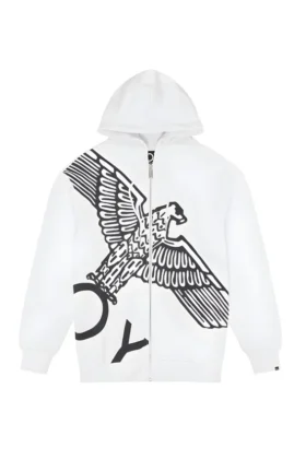 Felpa con cappuccio e zip BOY Wingspan