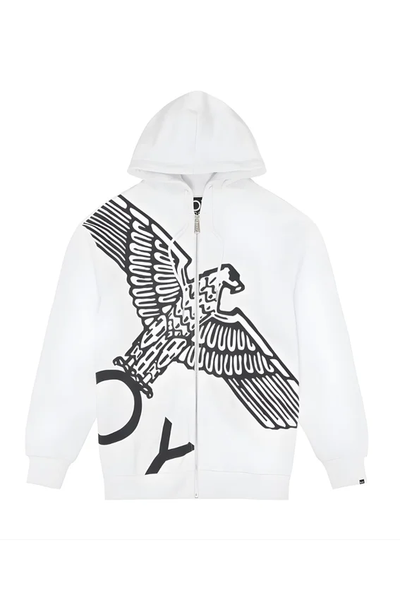 Felpa con cappuccio e zip BOY Wingspan