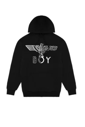 Felpa con cappuccio nascosto BOY Eagle