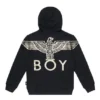 Felpa con cappuccio per bambini BOY Eagle con stampa sul retro