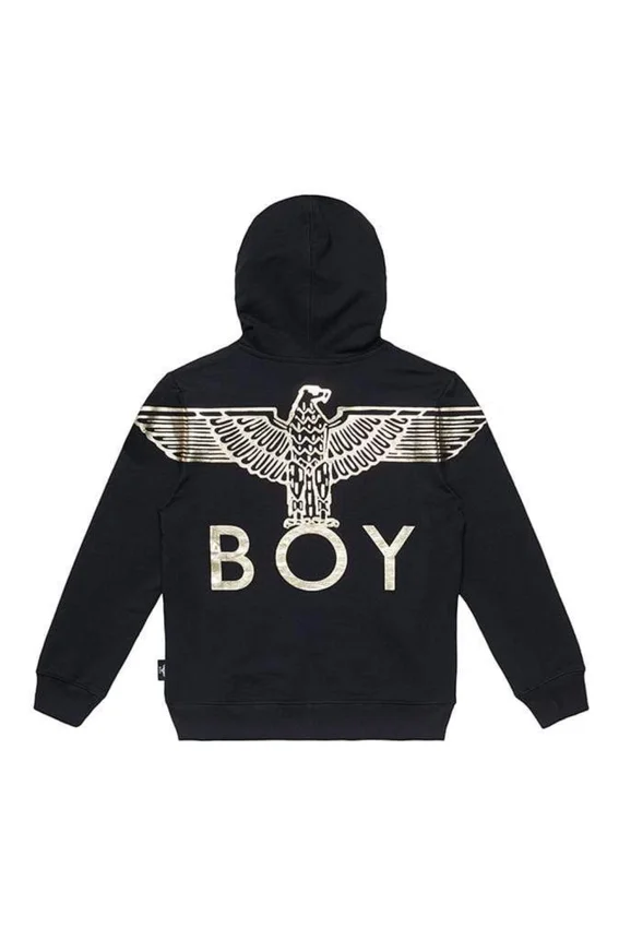Felpa con cappuccio per bambini BOY Eagle con stampa sul retro