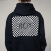 Felpa con cappuccio Playboy x BOY Checkerboard Vortex