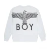 Felpa per bambini BOY con stampa Eagle sul retro
