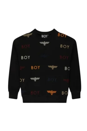 Felpa ricamata Boy Mania