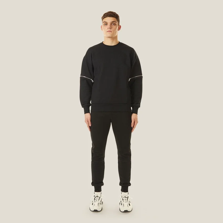 Joggers con zip