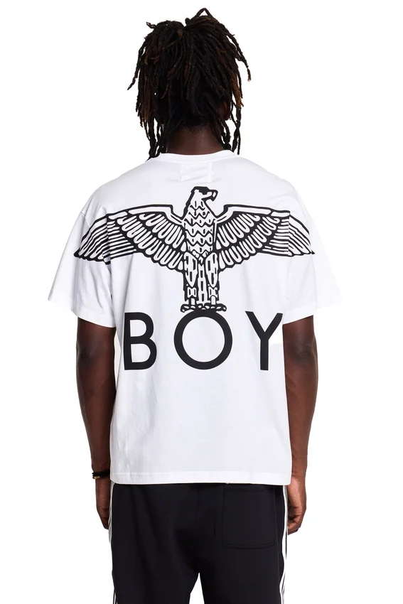 Maglietta con stampa BOY Eagle sul retro