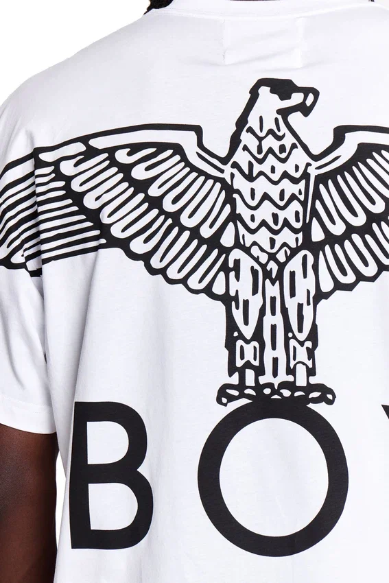 Maglietta con stampa BOY Eagle sul retro