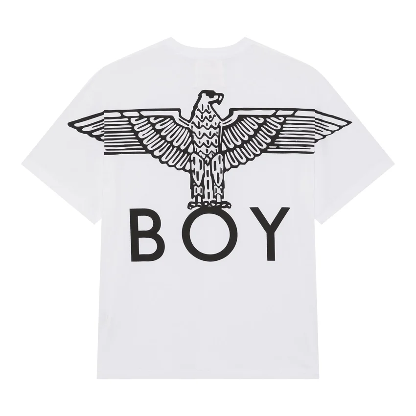 Maglietta con stampa BOY Eagle sul retro