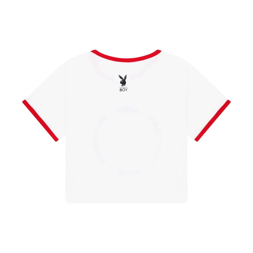Maglietta Playboy x BOY Double Cherry Ringer T-shirt