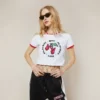 Maglietta Playboy x BOY Double Cherry Ringer T-shirt