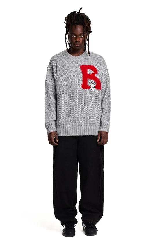 Maglione lavorato a maglia “B is for BOY”