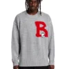 Maglione lavorato a maglia “B is for BOY”