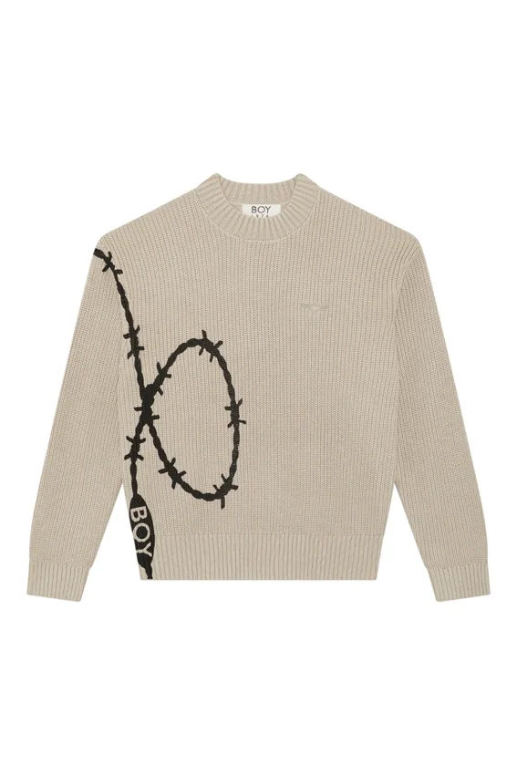 Maglione lavorato a maglia Barb Boy