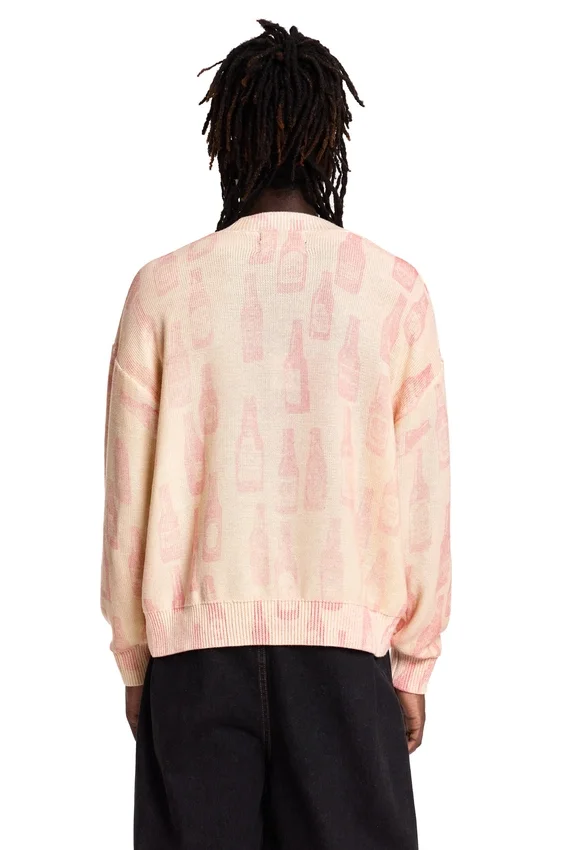 Maglione rosa "Bottle"