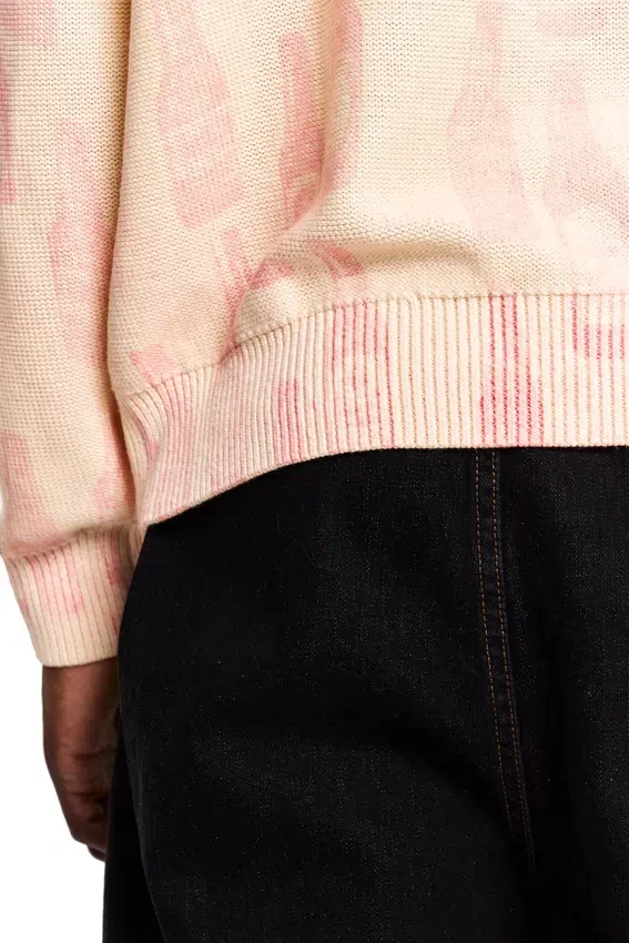 Maglione rosa "Bottle"