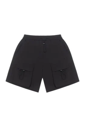 Pantaloncini cargo in nylon