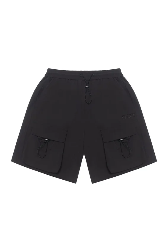 Pantaloncini cargo in nylon