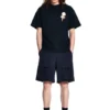 Pantaloncini cargo in nylon