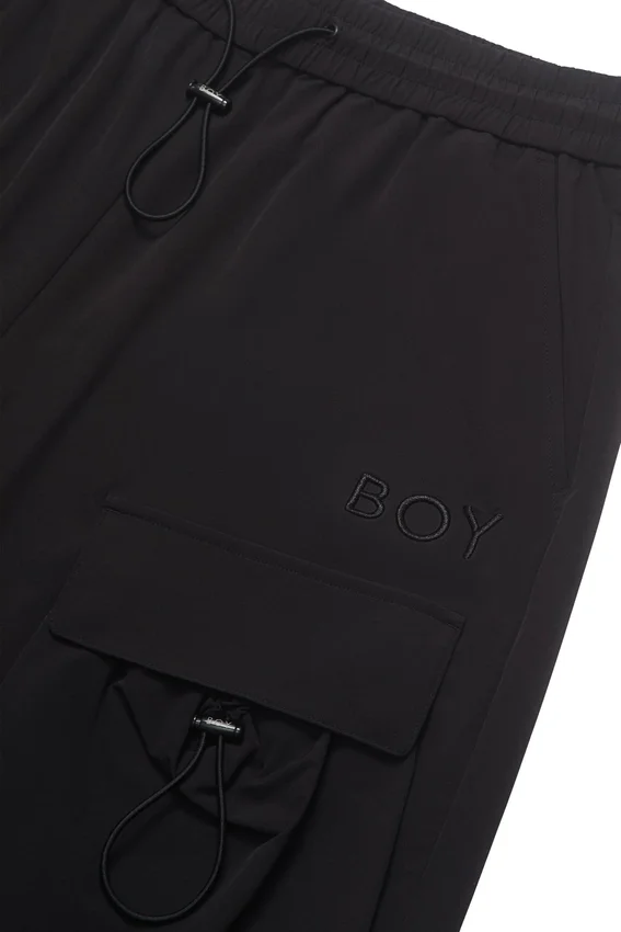 Pantaloncini cargo in nylon