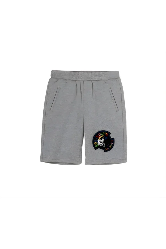 Pantaloncini con badge per bambini