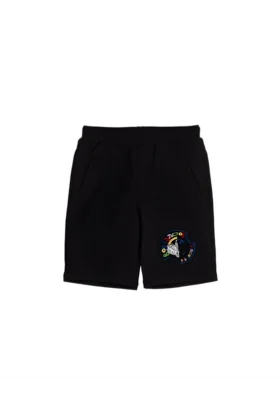 Pantaloncini con badge per bambini