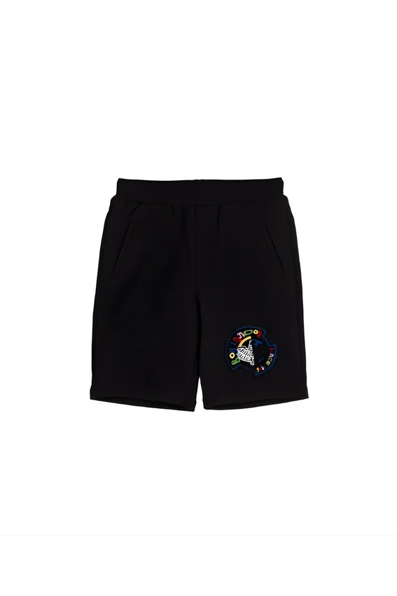 Pantaloncini con badge per bambini