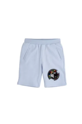 Pantaloncini con badge per bambini