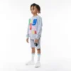 Pantaloncini con badge per bambini
